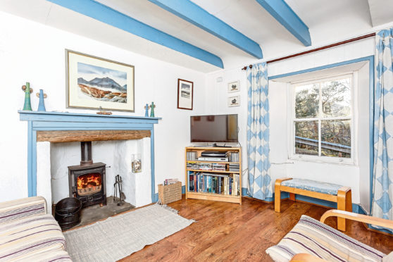 Grace Cottage in the hamlet of Diabaig in Torridon.