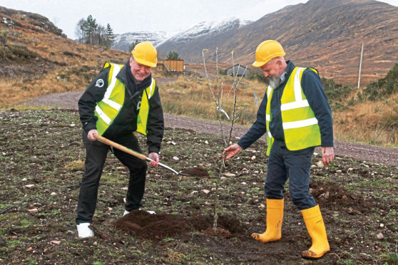 Scottish Salmon Company Craig Anderson SSC Chief Executive and Richard Polanski SSC Recirculation Project Manager