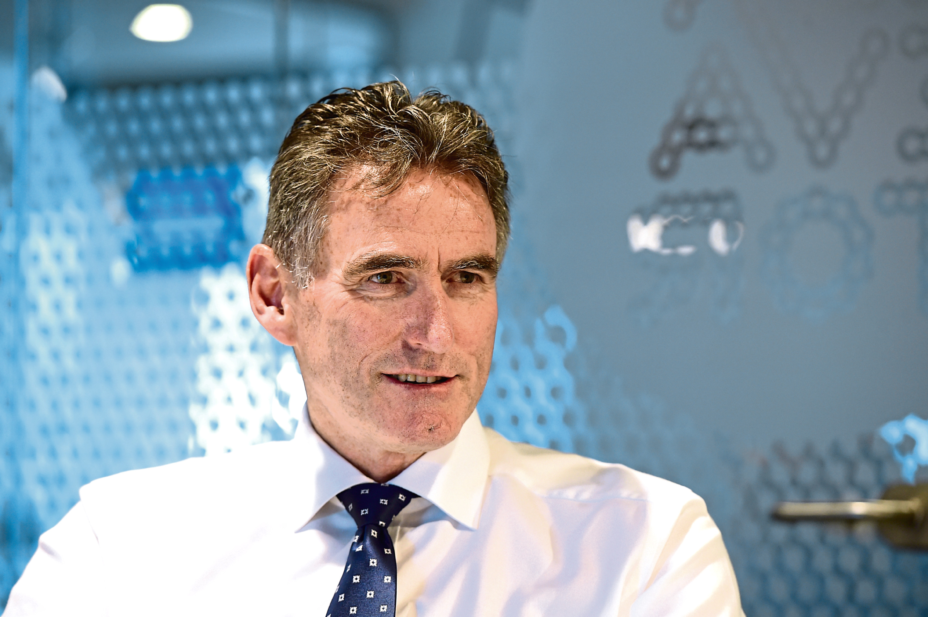 Royal Bank of Scotland Chief Executive, Ross McEwan, at The Hub, Aberdeen Energy Park.  

Picture by KEVIN EMSLIE