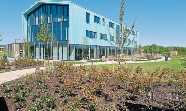 The An Lochran building at the Inverness Campus.