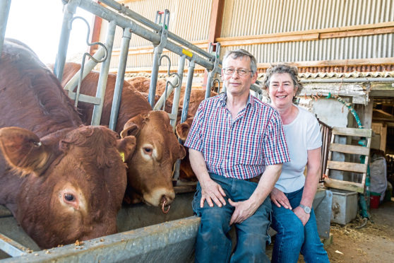 Alasdair Macnab farms with his wife Gill in Ross-shire and is running for the NFUS vice-president role