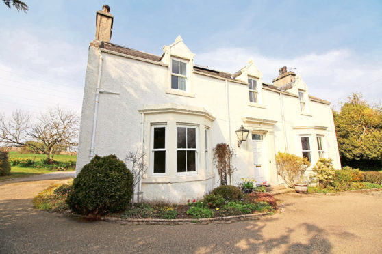 The Old East Manse in Dyke.