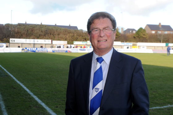 Peterhead chairman Rodger Morrison.