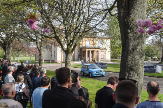 The Speyside Stages rally.