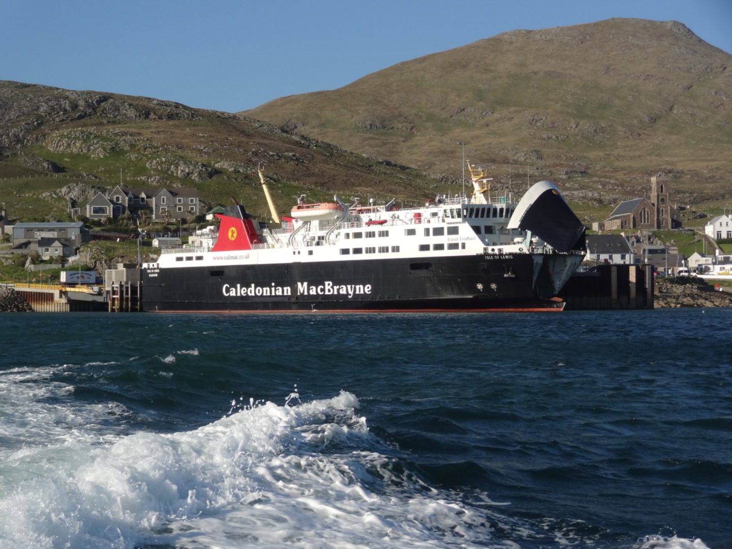 The Isle of Lewis is unable to move from its position in Castlebay