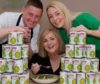 Baxters’ Chief Innovation Chef Darren Sivewright with L-R Macmillan Information and Support Service Manager Elaine Gray and Macmillan Fundraising Manager Laura Foreman