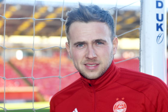 Greg Stewart is on loan at Aberdeen from Birmingham City.