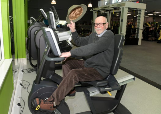 Stanley Smith, a member at Bannatyne's Gym, has turned 99.