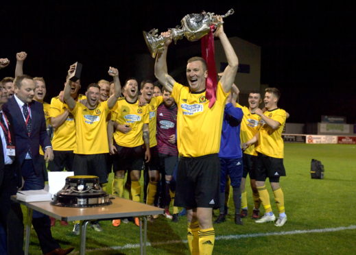 Cove Rangers captain Eric Watson.