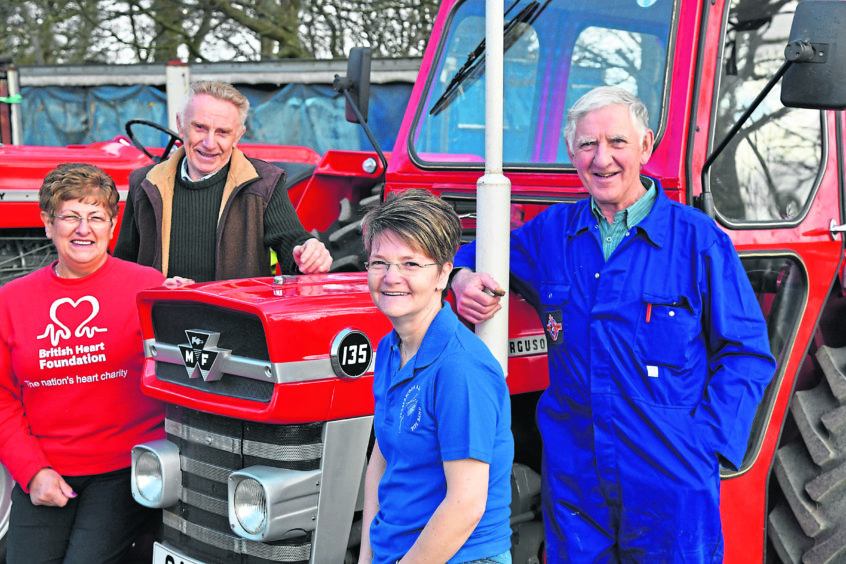 Liz Inglis, John Mutch, Denise Buchan, Bill Ironside.