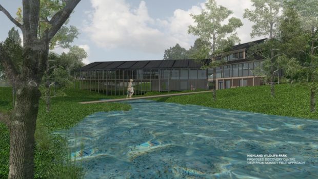 Highland Wildlife Park visitor centre takes a step closer after development funding from the National Lottery Heritage Fund.