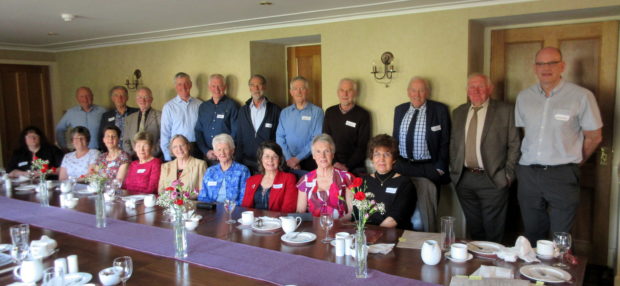 Construction staff involved in the building of the Cromarty bridge came together to mark its 40th anniversary.