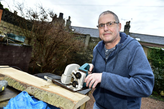 John Grant is searching for premises for the Fraserburgh Men's Shed