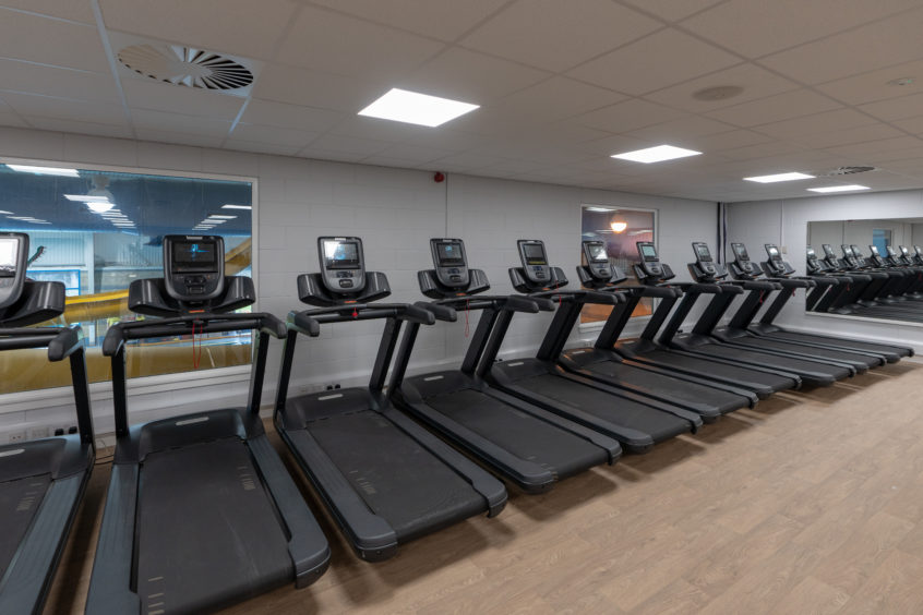 The new Gym and equipment At Moray Leisure Centre: JASPERIMAGE