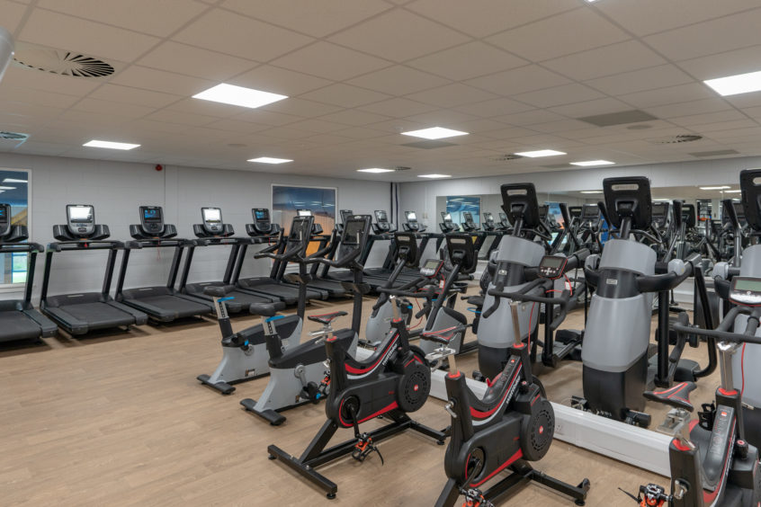 The new Gym and equipment At Moray Leisure Centre: JASPERIMAGE