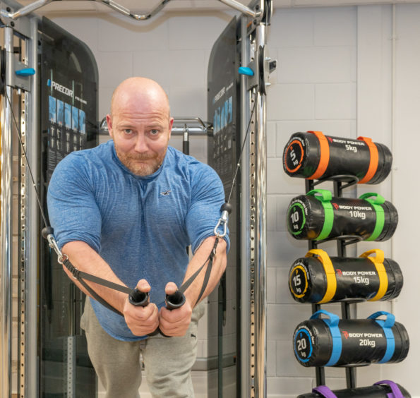 The new Gym and equipment At Moray Leisure Centre: JASPERIMAGE