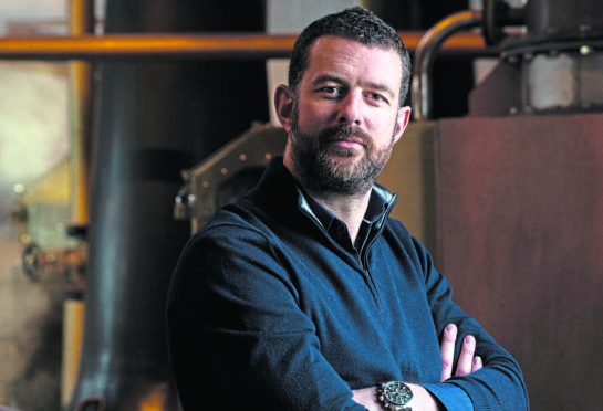 Bruichladdich Distillery CEO Douglas Taylor.