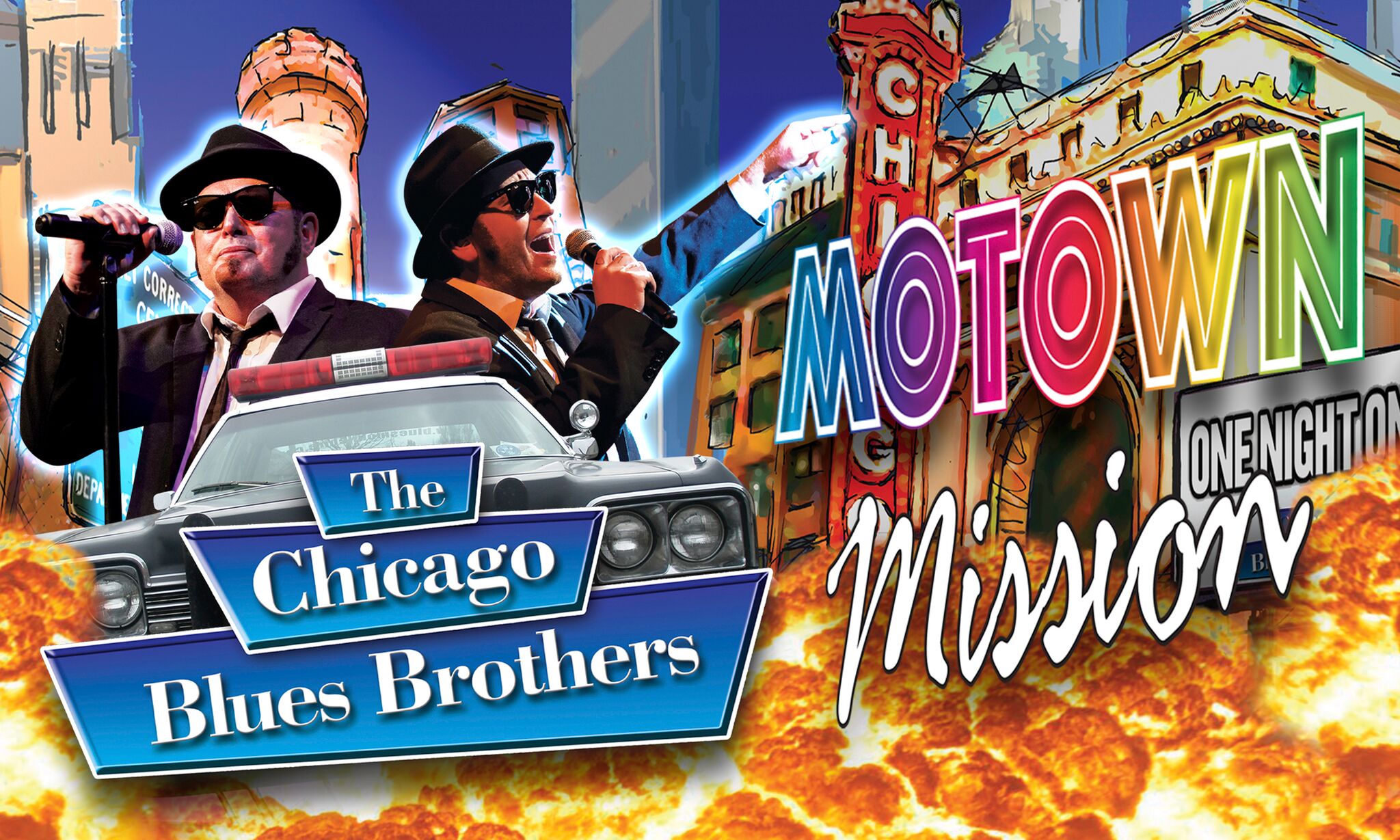 The Chicago Blues Brothers are coming to Eden Court next month