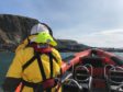 Oban lifeboat teams were called to help a diver with the bends.
