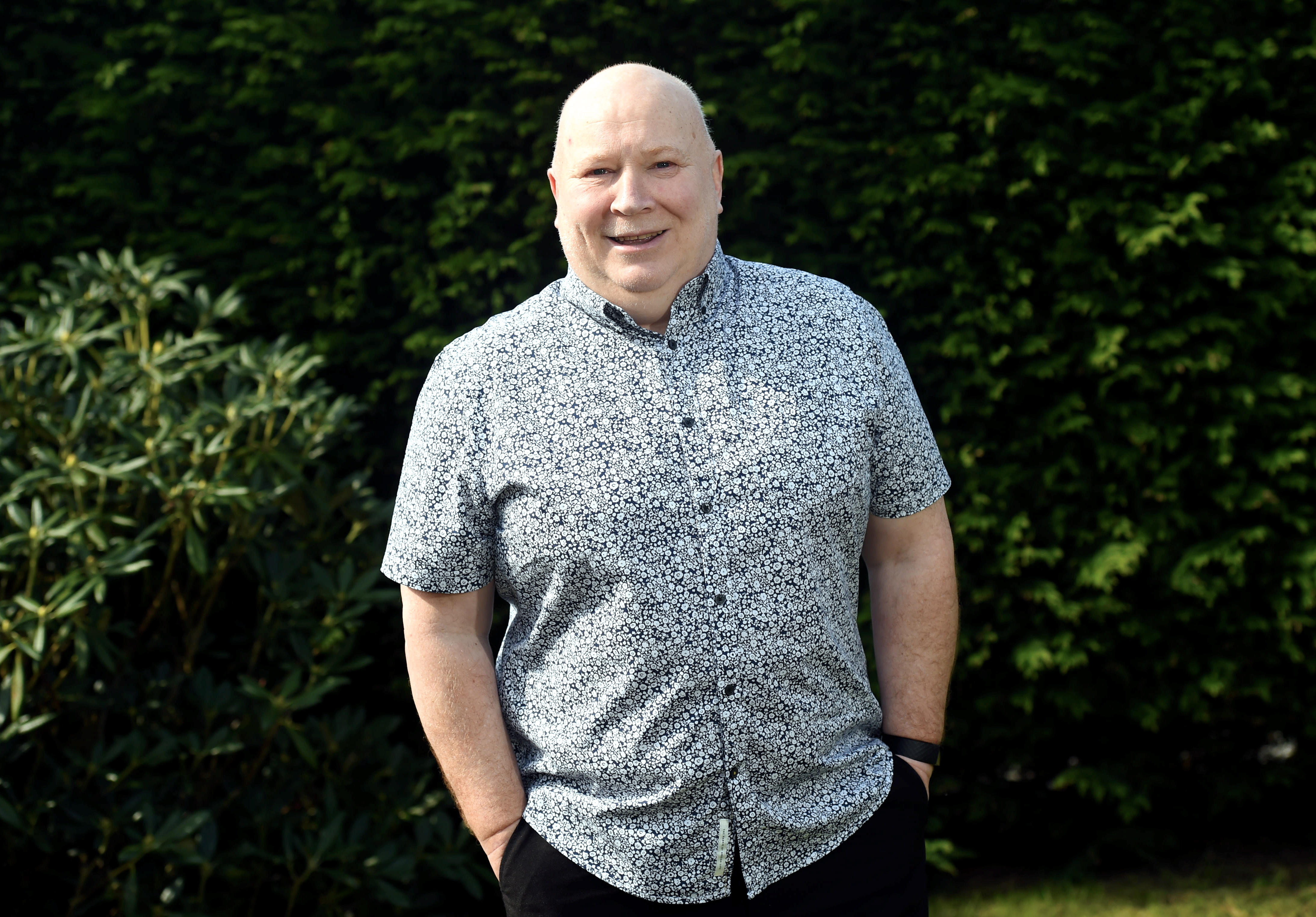 Brave model, Mike Clark (pictured), who has recovered from prostrate cancer at his home, 94 Wallacebrae Road, Danestone.
19/04/19
Picture by HEATHER FOWLIE