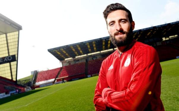 Aberdeen skipper Graeme Shinnie.