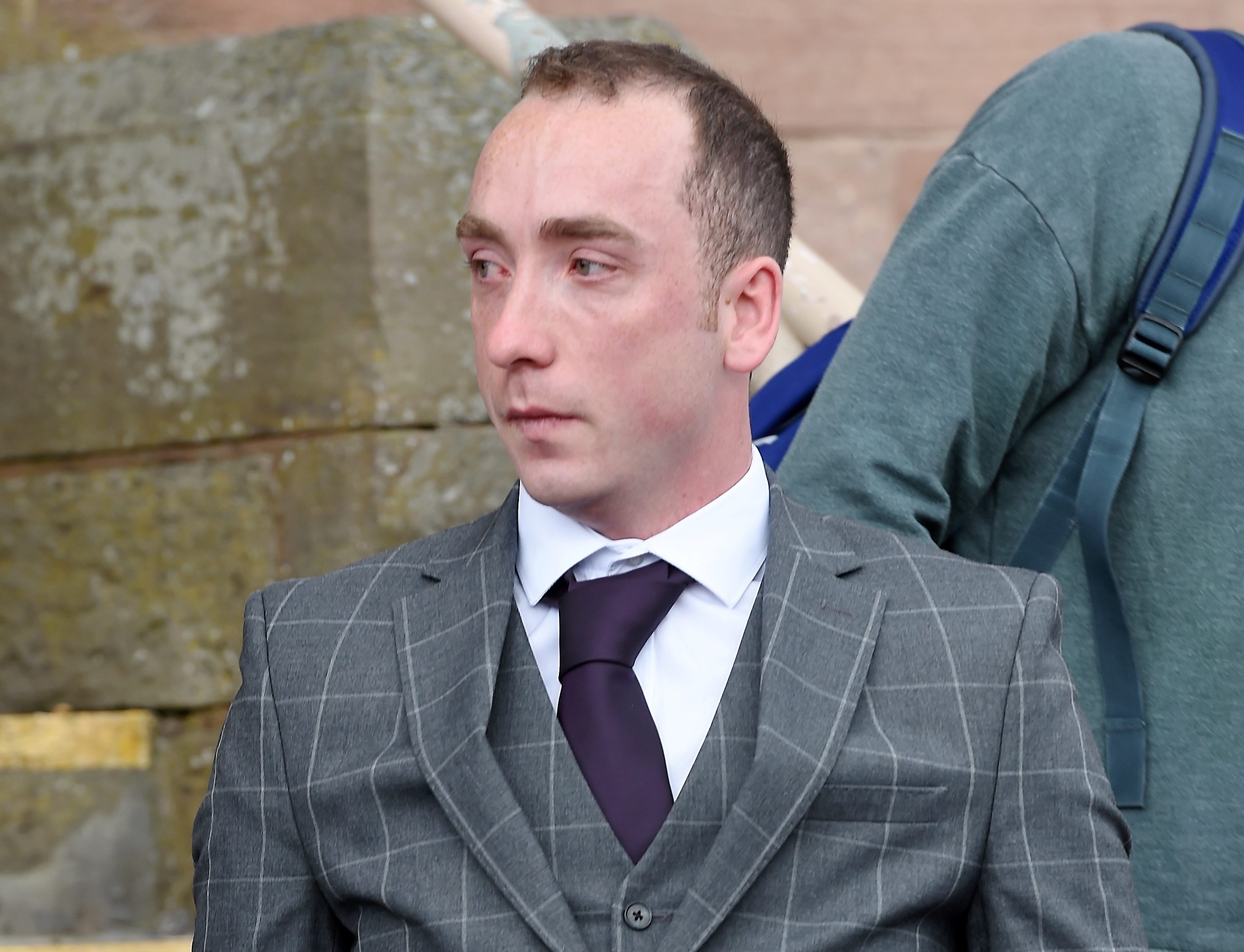 James Callaghan leaves Inverness Sheriff Court