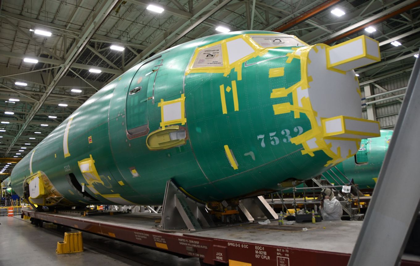 The first fuselage of the RAF's P-8 Poseidon fleet has been completed in the US.