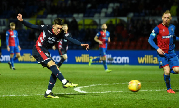 Josh Mullin opened the scoring for Ross County.