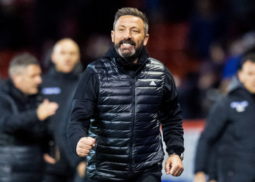 Aberdeen manager Derek McInnes.