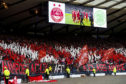 Aberdeen fans at Hampden Park