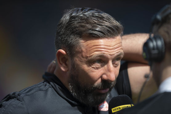 Aberdeen boss Derek McInnes.