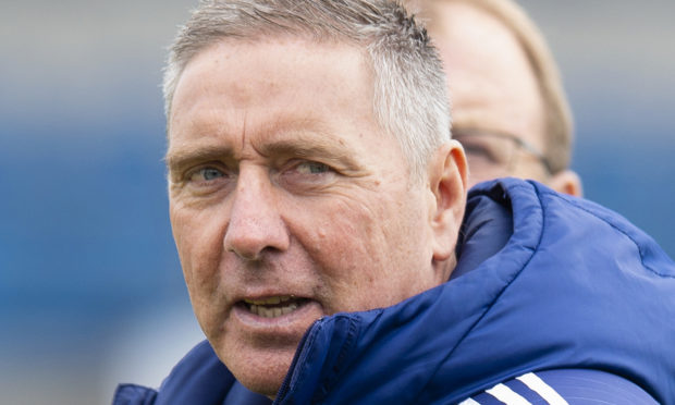 Peterhead manager Jim McInally.