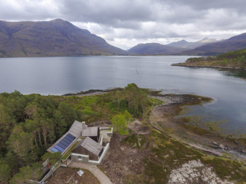 Lochside House in the north-west Highlands runs entirely off power from the sun.