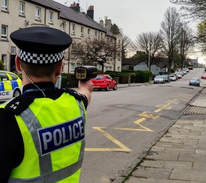 Officers are clamping down on speeding and dangerous driving in Kittybrewster