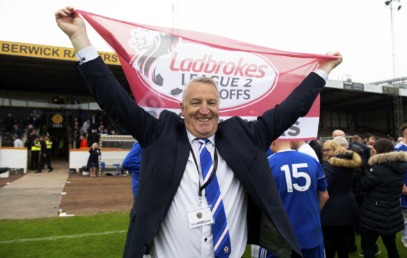 Former Cove Rangers manager John Sheran.