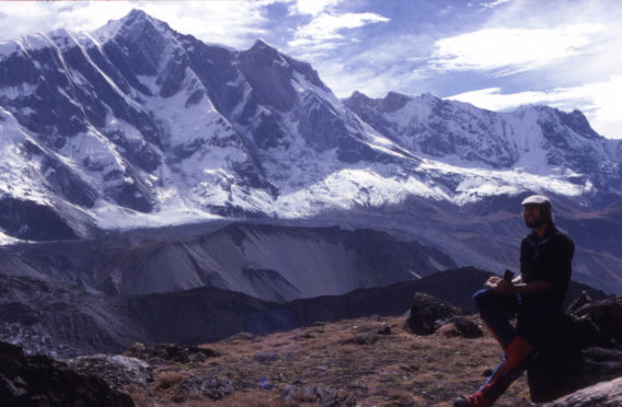 Rob Fairley during his adventures int he Far East.