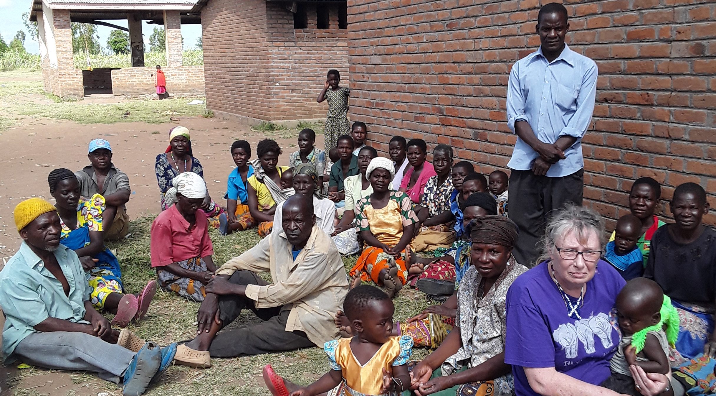 Elizabeth Stewart in Malawi.