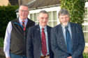 NFU Scotland president Andrew McCornick and vice-presidents Charlie Adam and Martin Kennedy.