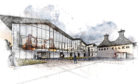 How Port Ellen Distillery will look if the plans go ahead.