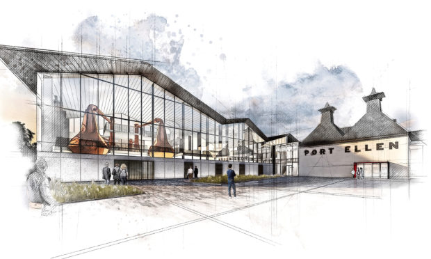 How Port Ellen Distillery will look if the plans go ahead.