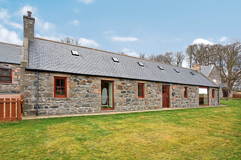 Gorgeous views and stunning kitchen, this Aberdeenshire steading has a ...