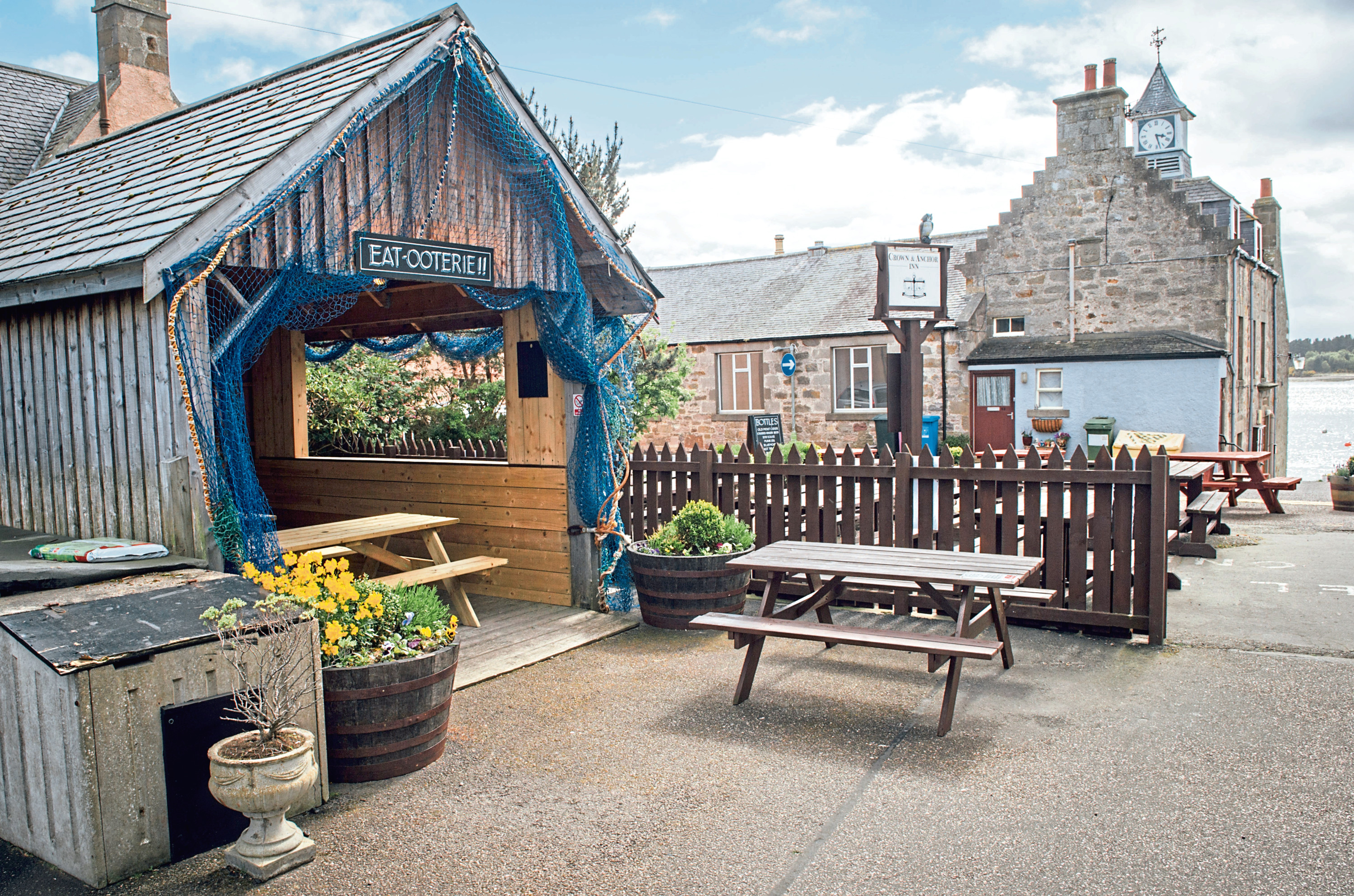 The Crown & Anchor Inn in Findhorn, Moray.

Pictures by Jason Hedges