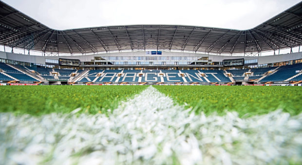 KAA Gent’s 20,000-capacity stadium in Belgium serves a city of 250,000 people, roughly the                                                 same size as Aberdeen, and offers much more than simply spectating on a matchday