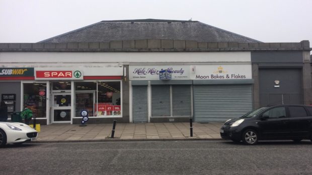 The former hairdresser on Clifton Road which developers want to convert