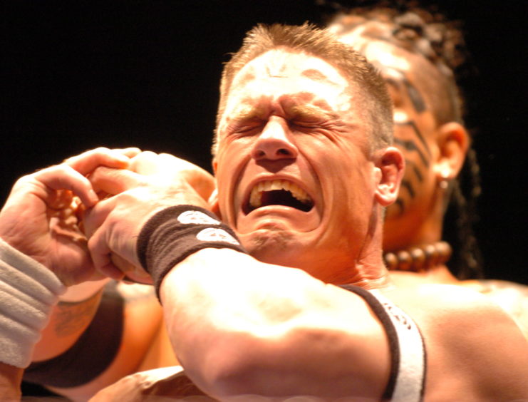 John Cena didn't enjoy his trip to Aberdeen in 2006, by the looks of things