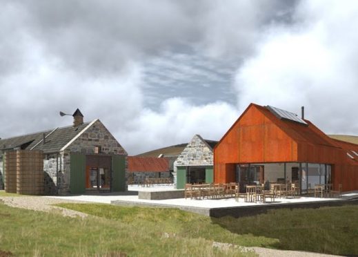 Artist's impressions of the Cabrach Trust's project