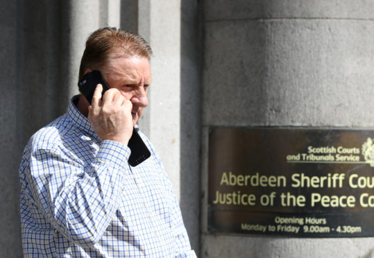 Alan Massey at Aberdeen Sheriff Court