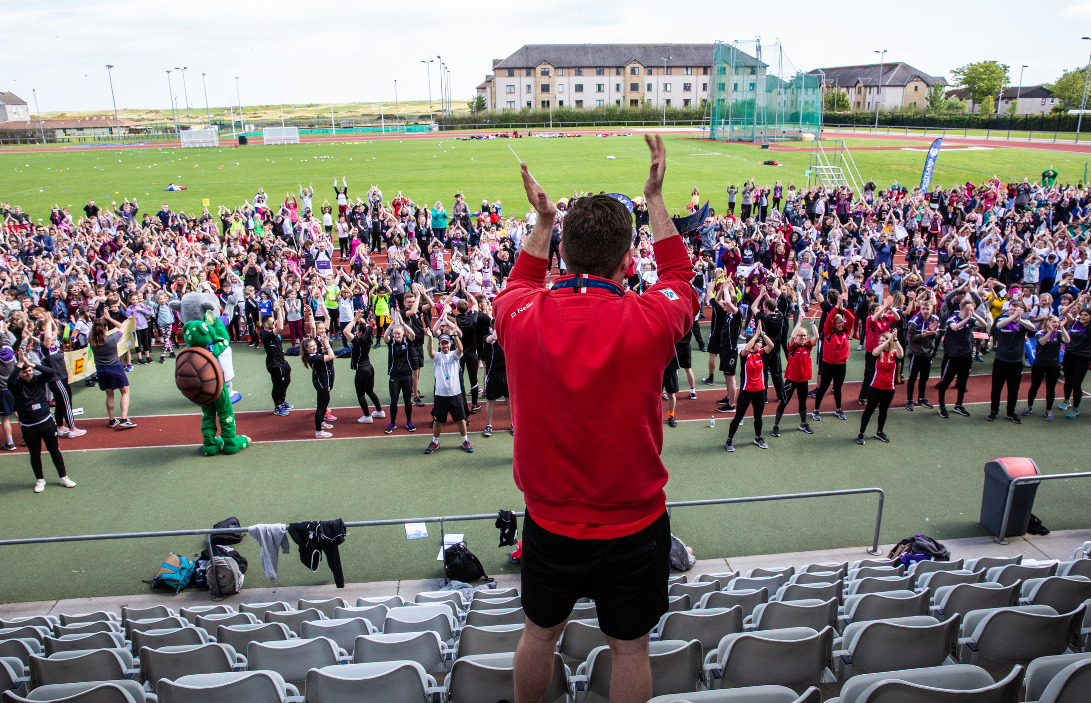 More than 1,500 primary pupils turned up for the 2019 Aberdeen Youth Games