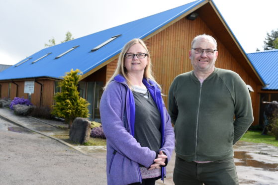 Angela Allan and Clive Hampshire of Smile Scotland