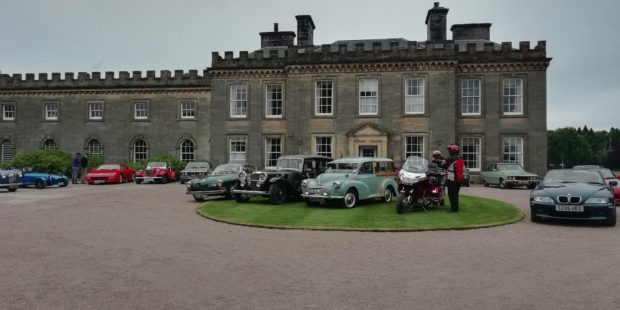 Classic cars gathered in Elgin for last year's event.